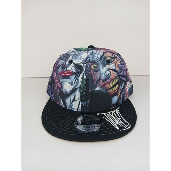 New Era Exclusive Batman The Joker All Over Print 9Fifty SnapBack Adjustable New - Picture 4 of 16